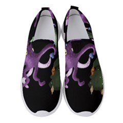 Octopus Black Women s Slip On Sneakers