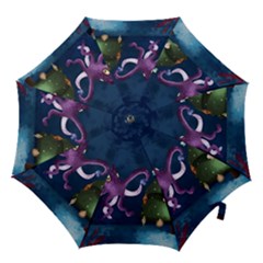 Octopus Color Hook Handle Umbrellas (small) by Blueketchupshop