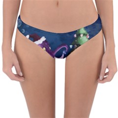 Octopus Color Reversible Hipster Bikini Bottoms by Blueketchupshop