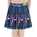 Octopus Color Pleated Mini Skirt View1