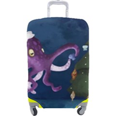 Octopus Color Luggage Cover (large) by Blueketchupshop