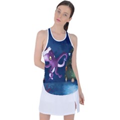 Octopus Color Racer Back Mesh Tank Top by Blueketchupshop