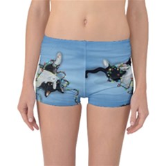 U Boji Reversible Boyleg Bikini Bottoms by Blueketchupshop