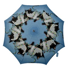 Christmas Cat Hook Handle Umbrellas (large)