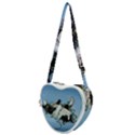 Christmas Cat Heart Shoulder Bag View1