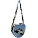 Christmas Cat Heart Shoulder Bag View2