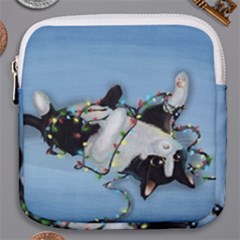 Christmas Cat Mini Square Pouch