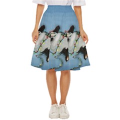 Christmas Cat Classic Short Skirt by Blueketchupshop