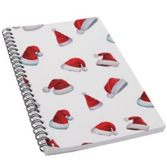 Red Christmas Hats 5 5  X 8 5  Notebook by SychEva