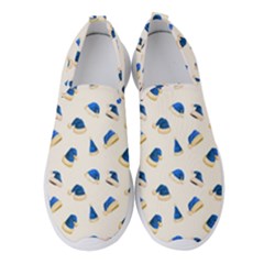 Blue Christmas Hats Women s Slip On Sneakers by SychEva