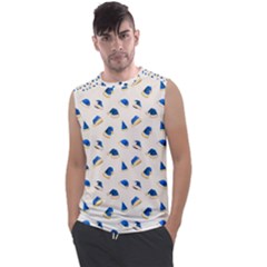 Blue Christmas Hats Men s Regular Tank Top by SychEva