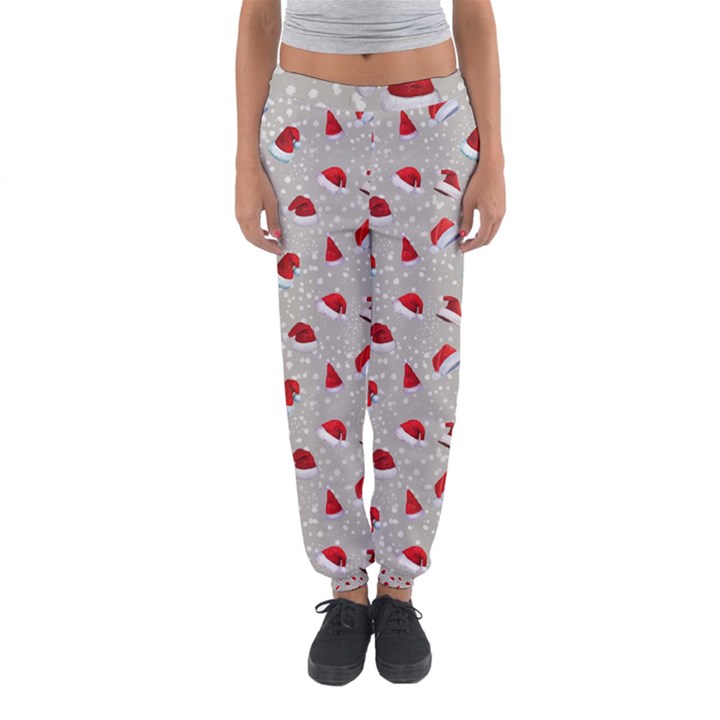 Santa Hat Women s Jogger Sweatpants