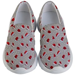 Santa Hat Kids Lightweight Slip Ons by SychEva