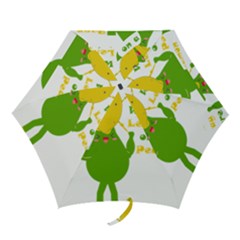 Lemon Over Pear Mini Folding Umbrellas