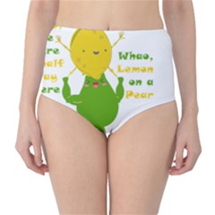 Lemon Over Pear Classic High-waist Bikini Bottoms by LemonPear