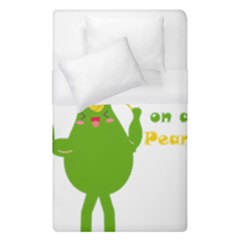 Lemon Over Pear Duvet Cover (single Size) by LemonPear