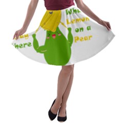 Lemon Over Pear A-line Skater Skirt by LemonPear