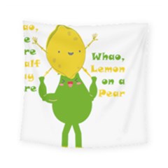 Lemon Over Pear Square Tapestry (small) by LemonPear