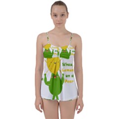 Lemon Over Pear Babydoll Tankini Set by LemonPear