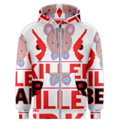 Killer Bear Men s Zipper Hoodie by LemonPear