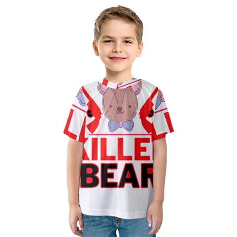 Killer Bear Kids  Sport Mesh Tee by LemonPear