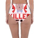 Killer Bear Reversible High-Waist Bikini Bottoms View2