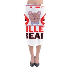 Killer Bear Midi Pencil Skirt by LemonPear