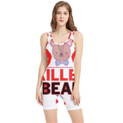 Killer Bear Women s Wrestling Singlet by LemonPear