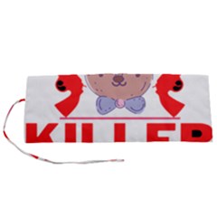 Killer Bear Roll Up Canvas Pencil Holder (s) by LemonPear