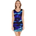 Blue Waves Abstract Series No8 Bodycon Dress View1