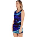 Blue Waves Abstract Series No8 Bodycon Dress View2