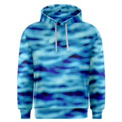 Blue Waves Abstract Series No4 Men s Overhead Hoodie by DimitriosArt