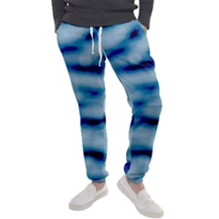 Blue Waves Abstract Series No5 Men s Jogger Sweatpants by DimitriosArt