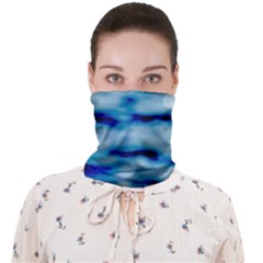 Blue Waves Abstract Series No5 Face Covering Bandana (adult) by DimitriosArt