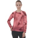 Red Flames Abstract No2 Women s Long Sleeve Raglan Tee View1