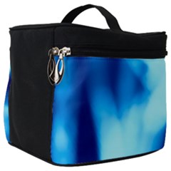 Blue Abstract 2 Make Up Travel Bag (big) by DimitriosArt