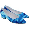 Blue Abstract 2 Women s Block Heels  View3