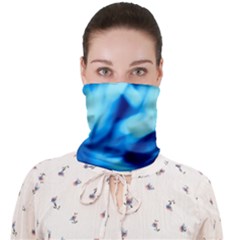 Blue Abstract 2 Face Covering Bandana (adult) by DimitriosArt