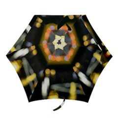 City Lights Mini Folding Umbrellas by DimitriosArt