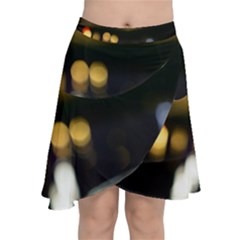 City Lights Chiffon Wrap Front Skirt by DimitriosArt