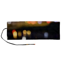 City Lights Roll Up Canvas Pencil Holder (m) by DimitriosArt