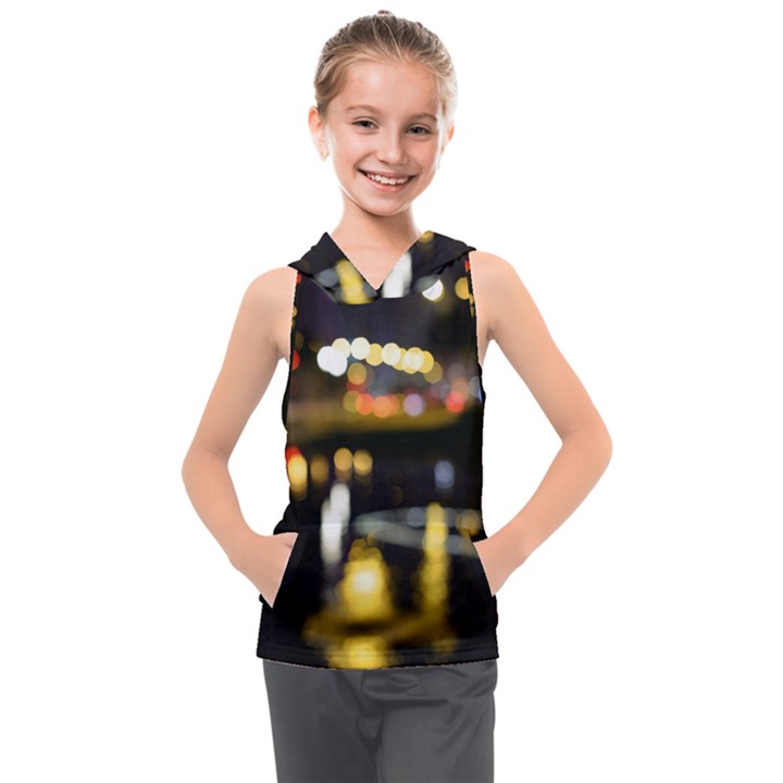 City Lights Kids  Sleeveless Hoodie