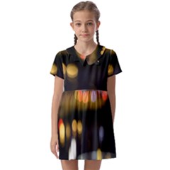 City Lights Kids  Asymmetric Collar Dress by DimitriosArt