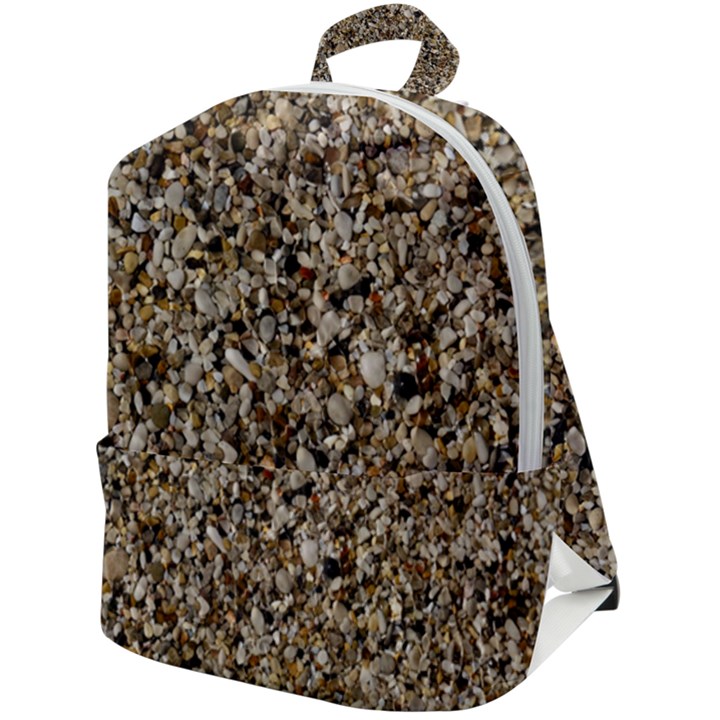 Universe Pattern Zip Up Backpack