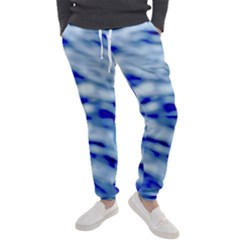 Blue Waves Abstract Series No10 Men s Jogger Sweatpants by DimitriosArt