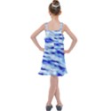 Blue Waves Abstract Series No10 Kids  Overall Dress View2