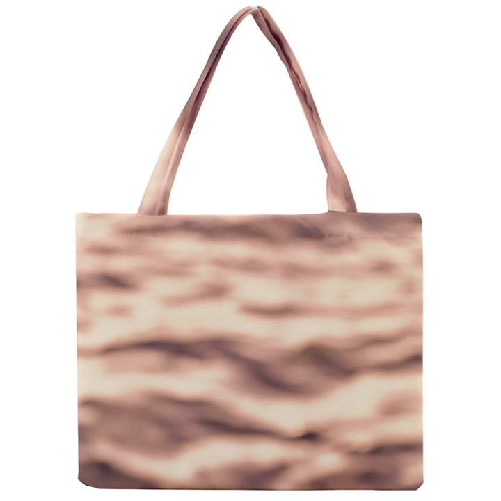 Pink  Waves Abstract Series No6 Mini Tote Bag