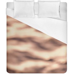 Pink  Waves Abstract Series No6 Duvet Cover (california King Size) by DimitriosArt