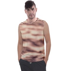 Pink  Waves Abstract Series No6 Men s Regular Tank Top by DimitriosArt