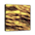 Yellow  Waves Abstract Series No10 Mini Canvas 6  x 6  (Stretched) View1